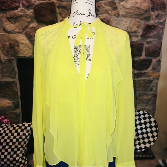 BCBG Tops - BCBG chiffon Blouse